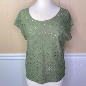 Old Navy Popover Top Women’s Size Medium NWT